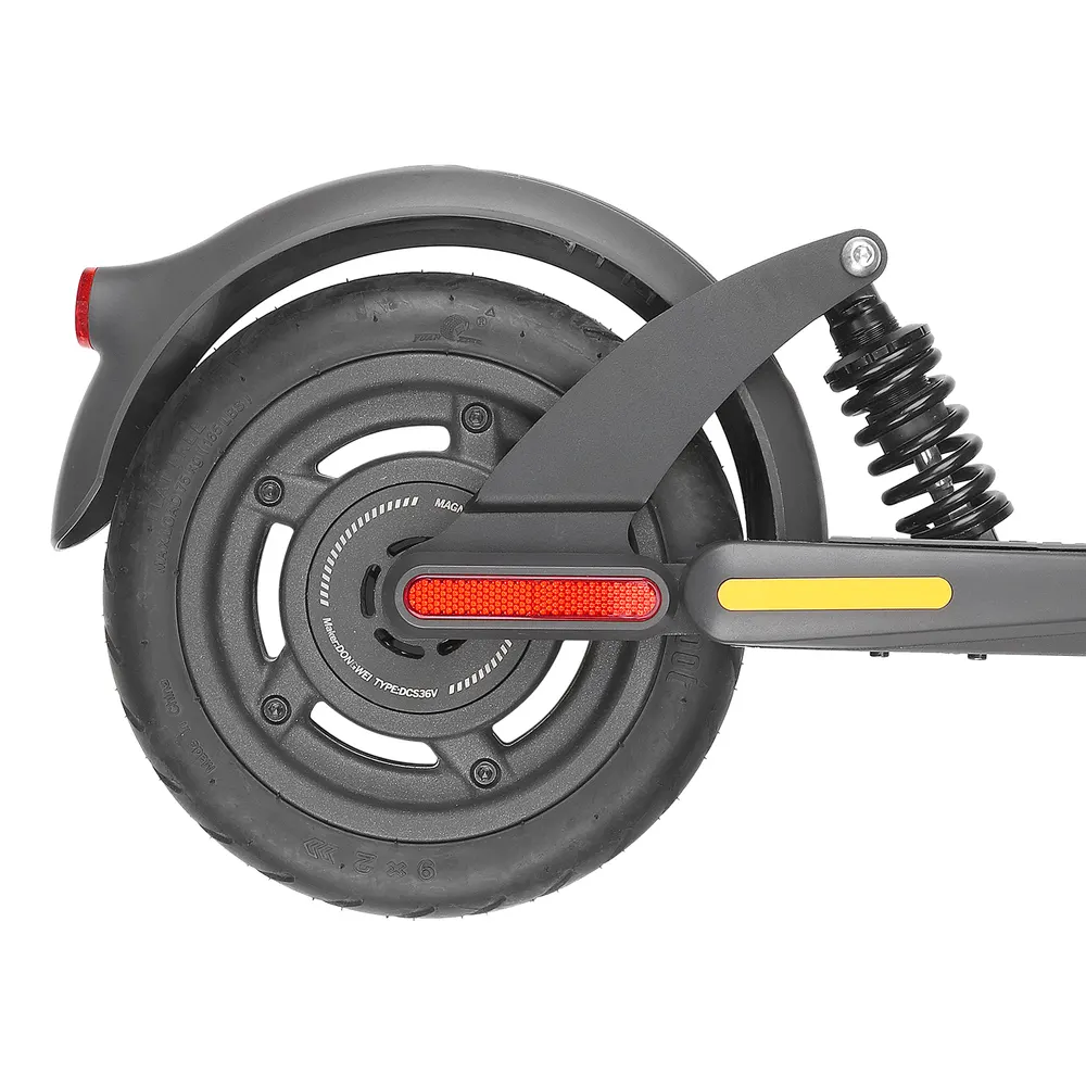 Schwarze Hinterradfederung für Segway Ninebot ES2, ES4, ES5