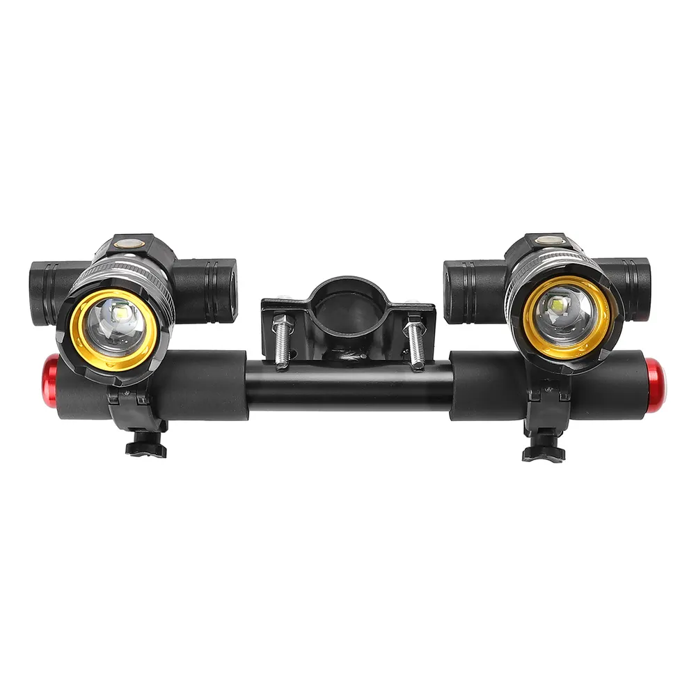 2 Stück XM-L T6 LED-Scheinwerfer mit Lenker für Xiaomi M365 Serie