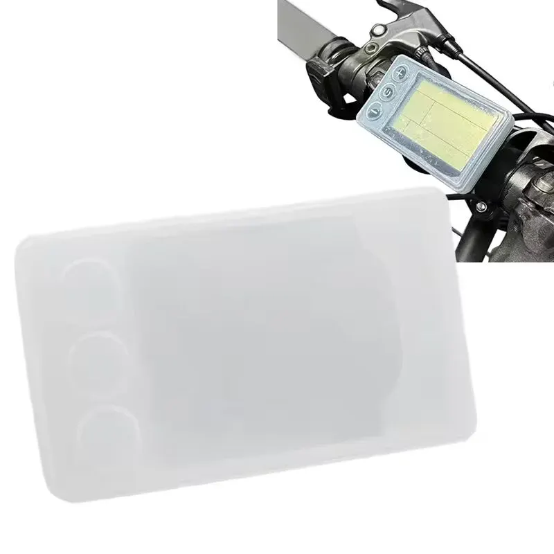 Weiße Goldjoy Silikon-Schutzhülle für Display