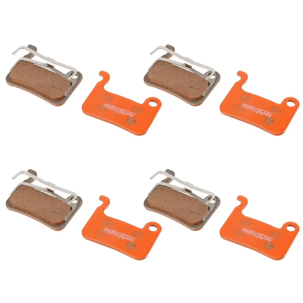 Orange Vollmetall-Bremsbeläge für Xtech / Xiaomi 3, 4 Paar