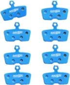 myBESTbike SRAMAVIDCode Halbmetall-Bremsbeläge Schwarz, 4 Paare